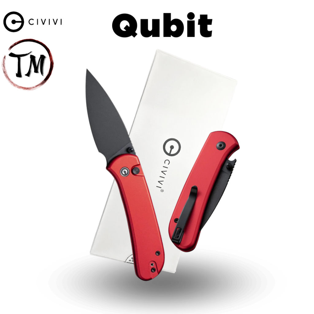 CIVIVI Qubit C22030E-2 ใบเหล็ก14C28N มีดEDCอเนกประสงค์ พกง่าย