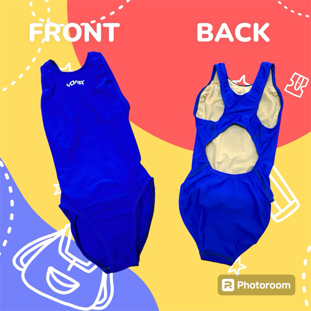 ชุดว่ายน้ำนักกีฬา แบบขาเว้า