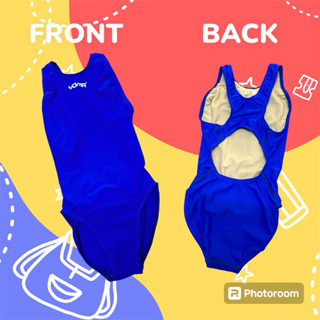 ชุดว่ายน้ำนักกีฬา แบบขาเว้า