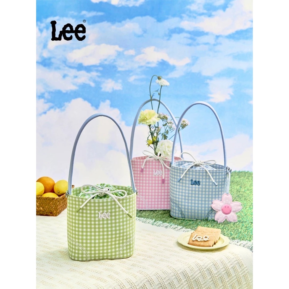 (Preorder) Lee Basket Bag 'Picnic Series' 🩵 กระเป๋าสะพายข้าง Lee