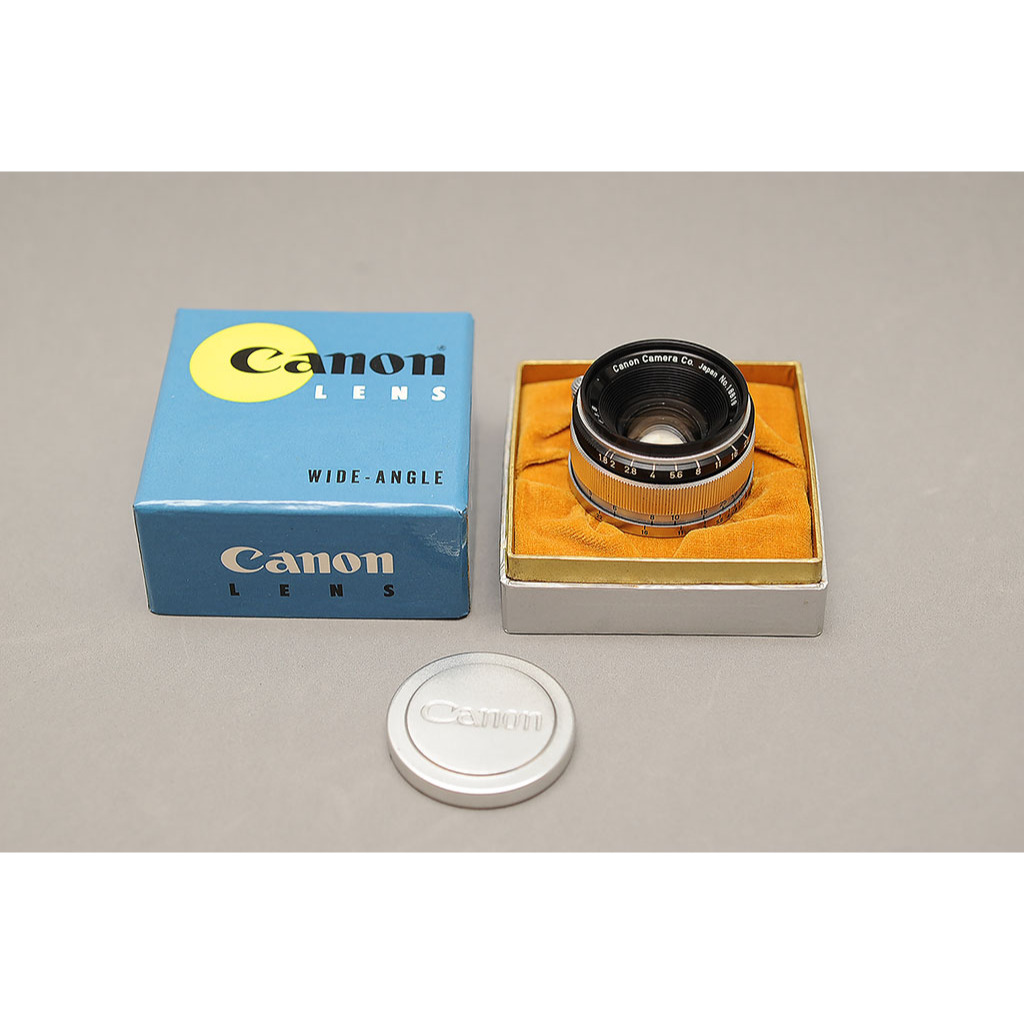 CANON LTM 35mm F1.8 screw mount กล่องครบ หายาก 35 1.8  JAPAN