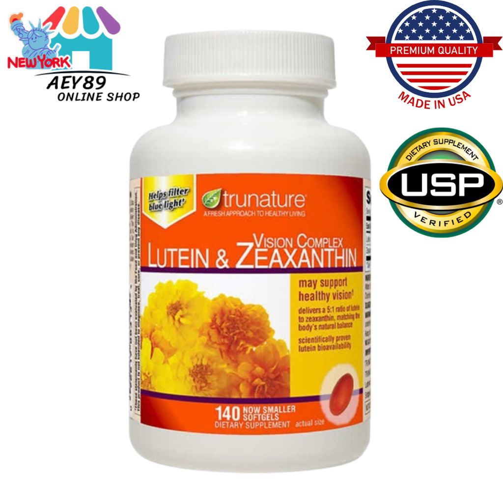 Trunature Lutein & Zeaxanthin vision complex บำรุงสายตาสกัดจากดอกดาวเรือง