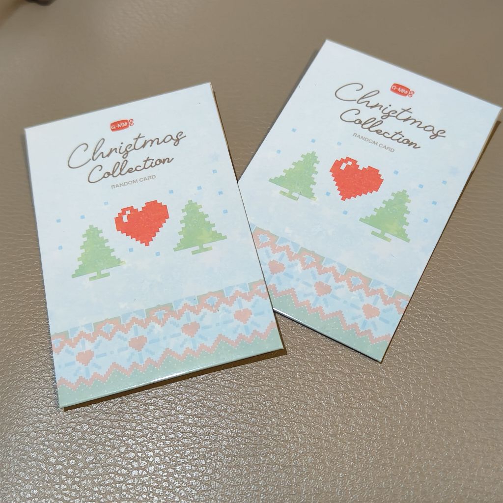 {📬พร้อมส่ง} GMMTV - (แกะแล้ว) JP Boys Selfie Random Card Set | Christmas Collection