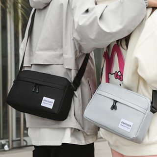 กระเป๋าสะพายข้างสไตร์แฟชั่นหล่อเท่ทรงเมสเซนเจอร์ (GC-136)