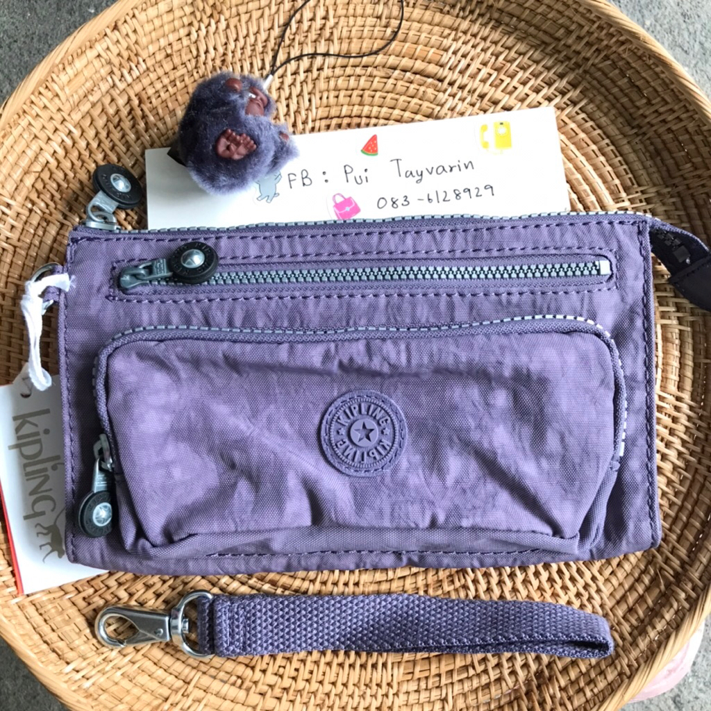 ของใหม่ ของแท้ Kipling UKi สี Deep lilac สีในตำนาน