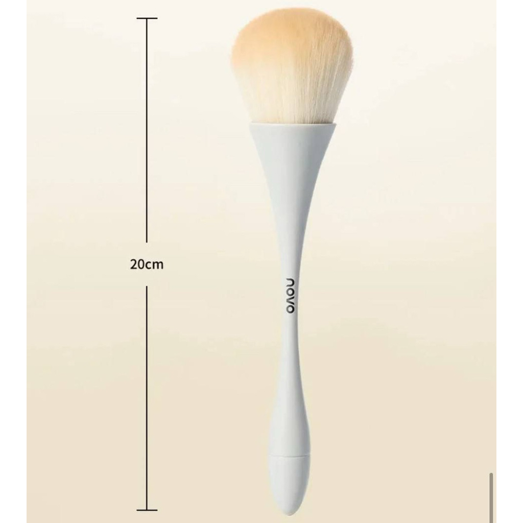 6833 刷 (ใหม่/แท้) NOVO แปรงแต่งหน้า Make Brush  ปัดแก้ม ไฮไลท์ แป้งฝุ่น ขนนุ่มสุดๆ - รูปที่ 7