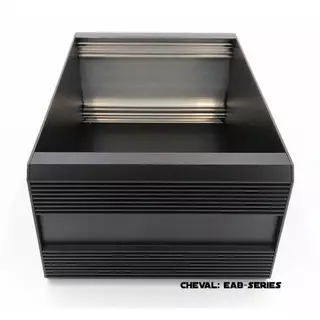 EAB Series กล่องอลูมิเนียมแบบปิดทึบระบายความร้อนด้วย Fin แบบ Heatsink ที่ฝาข้าง