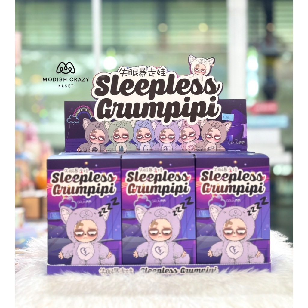 【แท้💯％】⚡GRUMPIPI • SLEEPLESS Grumpipi
