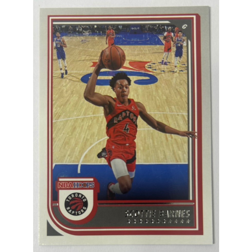 2022-23 Panini NBA Hoops #37 Scottie Barnes - Raptors