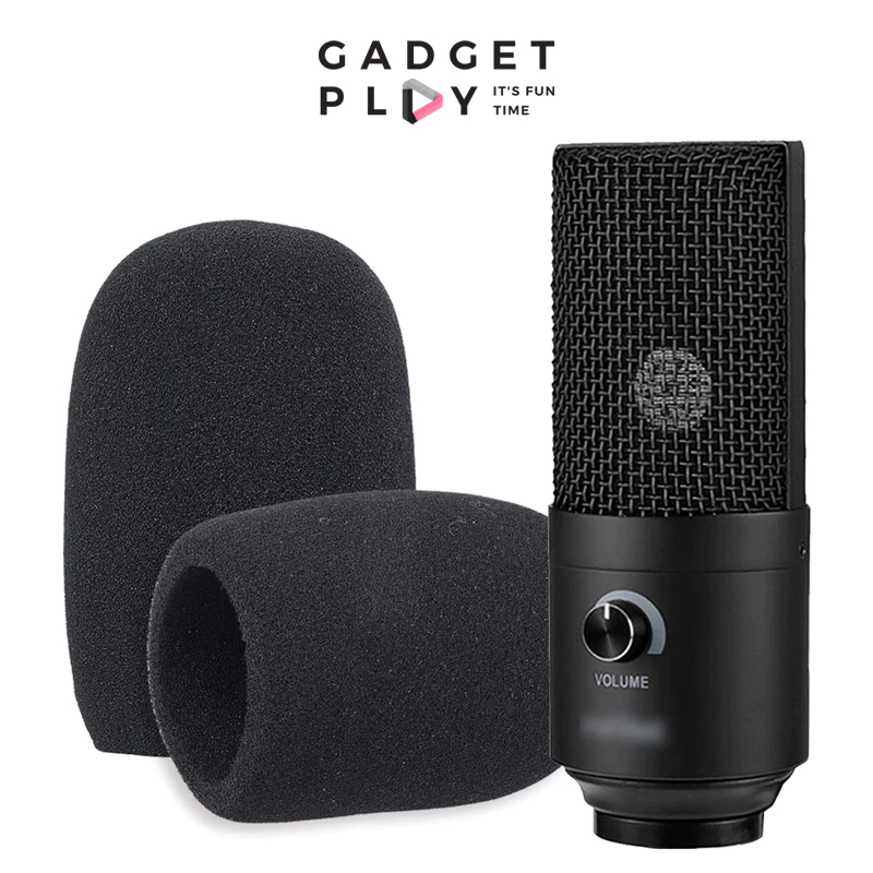 [กรุงเทพฯส่งด่วน] ฟองน้ำครอบไมค์ Sponge for FIFINE K669 K683 K670 ลดเสียงลม เสียงชัดขึ้น