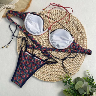 Bikini • New Arivals • (ส่งจากไทย) บิกินี่ รุ่นใหม่ มาแล้ว ดีเทลสวยเซ็กซี่ แบบสายผูกคอ สายผูกเอว