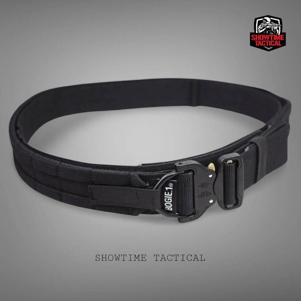 Bogie1 Tactical Belt PD25  เข็มขัดยุทธวิธีแบบ 2 ชั้น พร้อมเข็มขัดเส้นใน