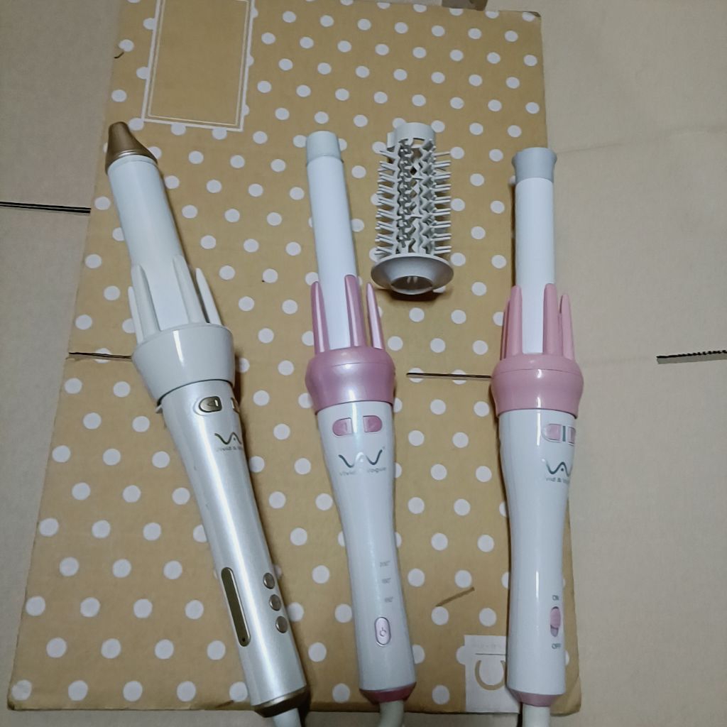**มือสอง เครื่องม้วนผมอัตโนมัติ Vivid & vogue ขนาด 32 มิล 28 มิล