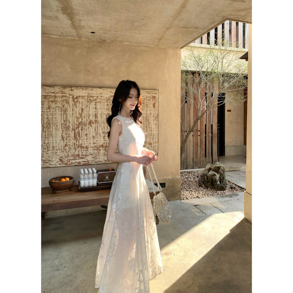Mogwany  พรี / Maisie Dress เดรสทรงสวย มีซับใน ผ้ามีดีเทล สามารถใส่ได้2แบบ สวยมากค่า