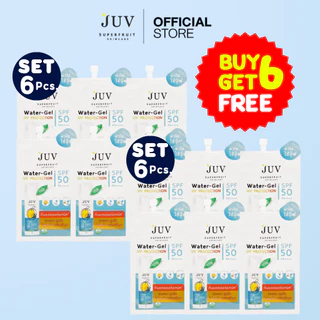[ 6 แถม 6 ] [ EXP 02/2028 ] Juv Water Gel UV Protection SPF50 PA++++กันแดดพกพา 7 ml