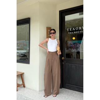 📌📌 พร้อมส่ง ครบสี S M L XL 2XL 3XL #010 x2 BARREL SLACK PANTS กางเกงสแลคทรงขาโค้ง