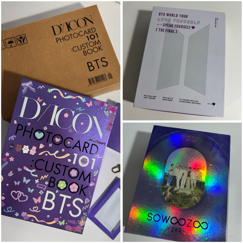 ของสะสม BTS Dicon SOWOOZOO