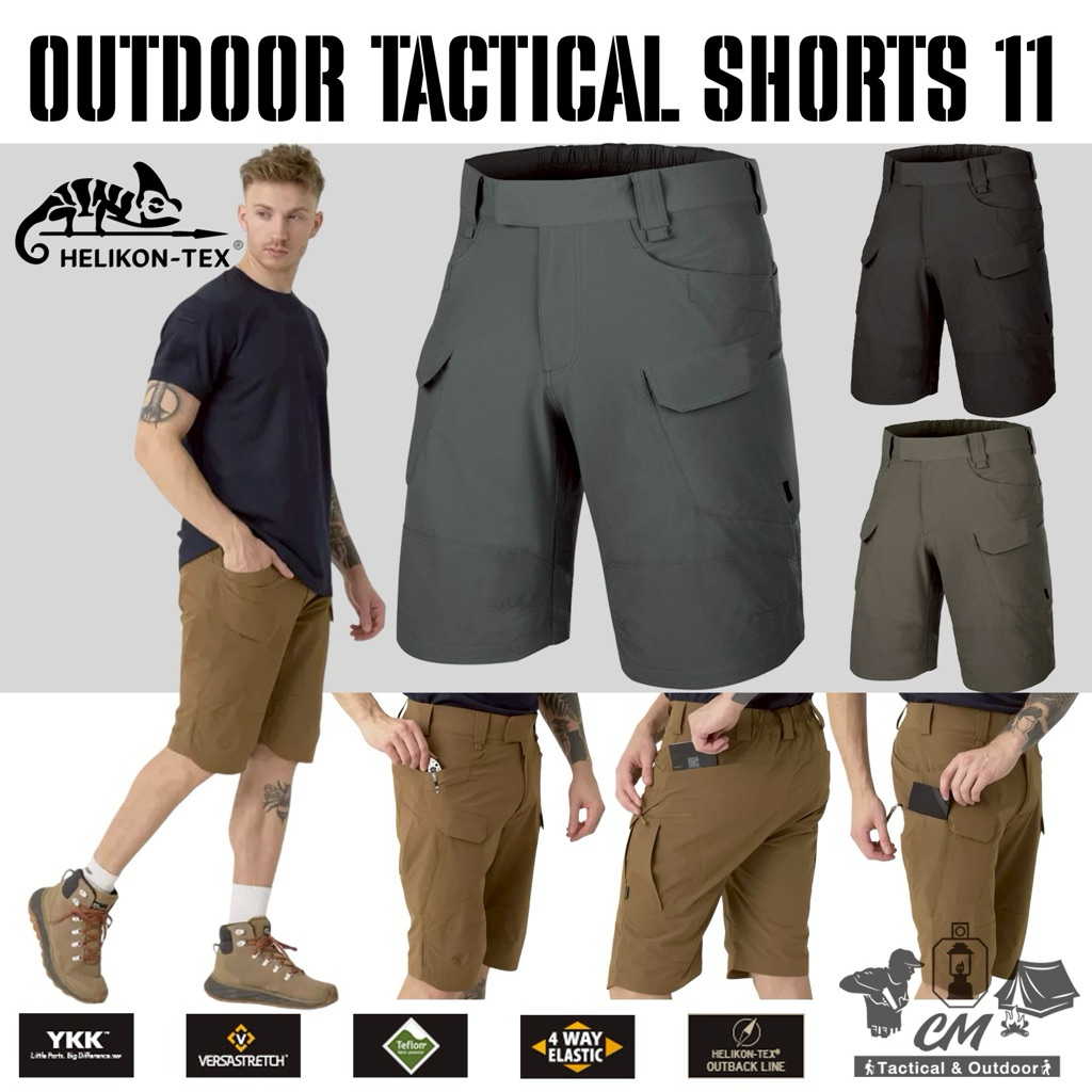 กางเกงขาสั้น HELIKON TEX OUTDOOR TACTICAL SHORTS 11”