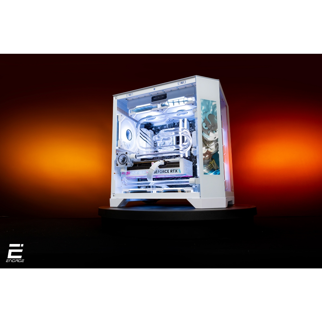 (รับหน้าร้านได้ ส่งฟรีทั่วประเทศ) คอมระบบชุดน้ำเปิด (Spec Ryzen7 7800x3d / rtx5060 / ram32/5600 /m.2