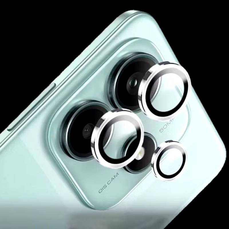 เลนส์กล้อง วงแหวน สำหรับ Xiaomi Mi14T Mi14Tpro Redmi Note14 pro Note13 Redmi 13C เลนส์กันรอยขีดข่วน ราคา ถูกที่สุด ดีลบีเคเค แกลเลอรีภาพที่ 7
