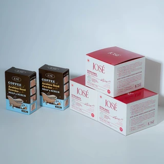 [บริษัทโดยตรง] - JOSE Extra White และ JOSE Soap & Scrub ครีมโจเซ่กระปุกแดง 3 สบู่สครับโจเซ่ 2