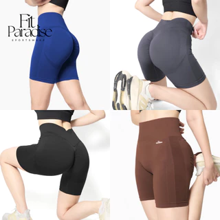 Fit-Paradise [ใหม่] Davy Pant กางเกงออกกำลังกายขาห้าส่วน ทรงสวยเอวสูงยกก้นเด้ง