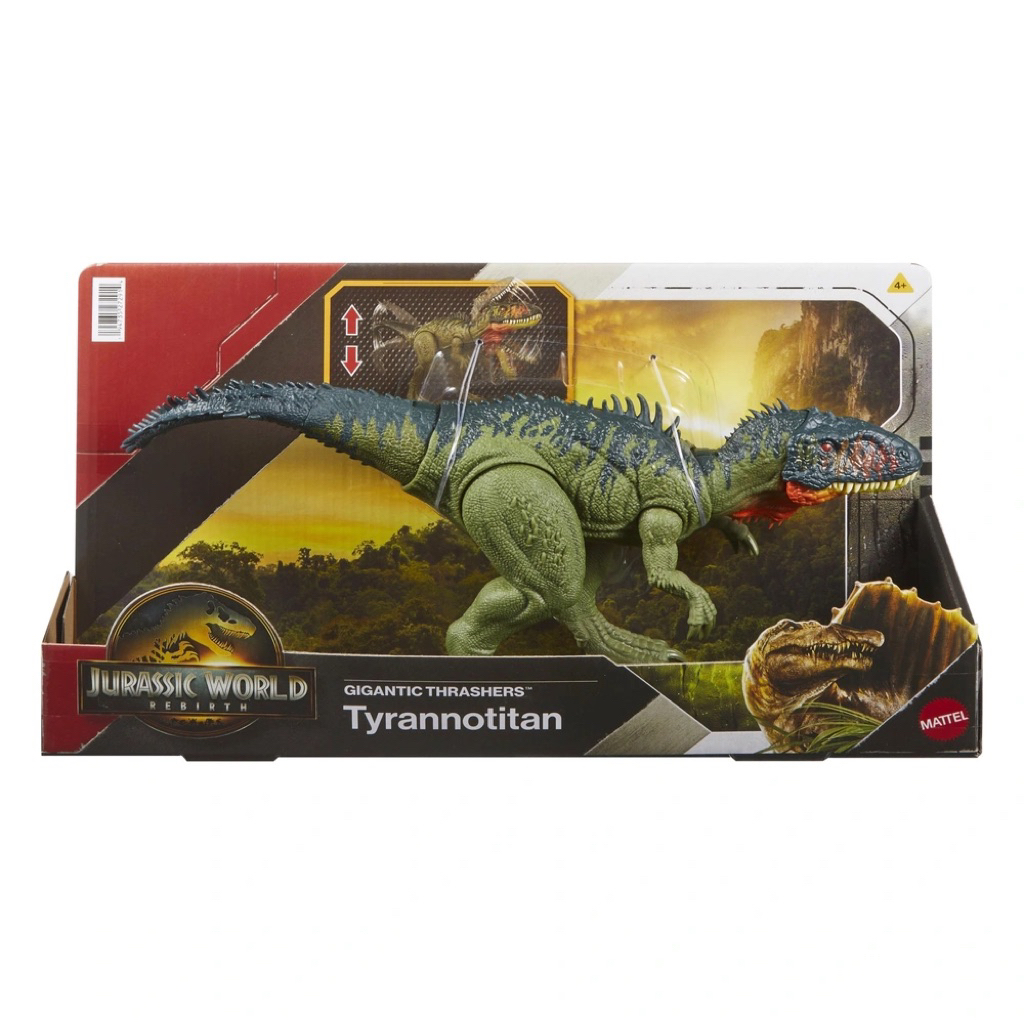Jurassic World Rebirth Gigantic Thrashers Tyrannotitan