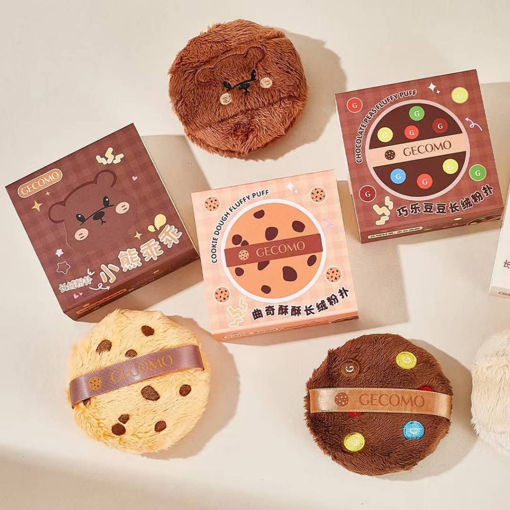 GECOMO พัฟแป้ง [No.G2166] พัฟนุ่ม เกลี่ยง่าย ขนาดพอดีมือ น่ารัก พร้อมส่ง