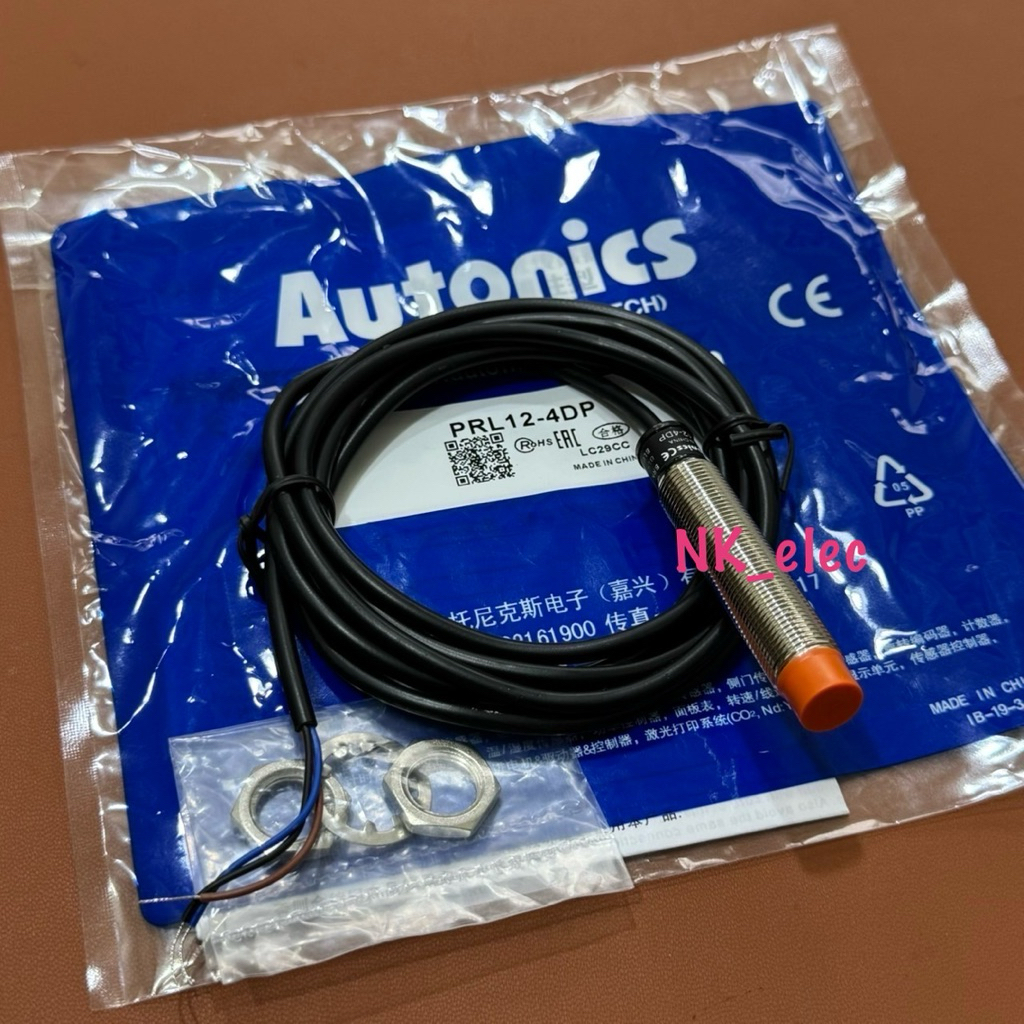 PRL12-4DP Proximity Sensor หัว M12 PNP NO ระยะจับ 4 MM พร้อมส่ง🇹🇭