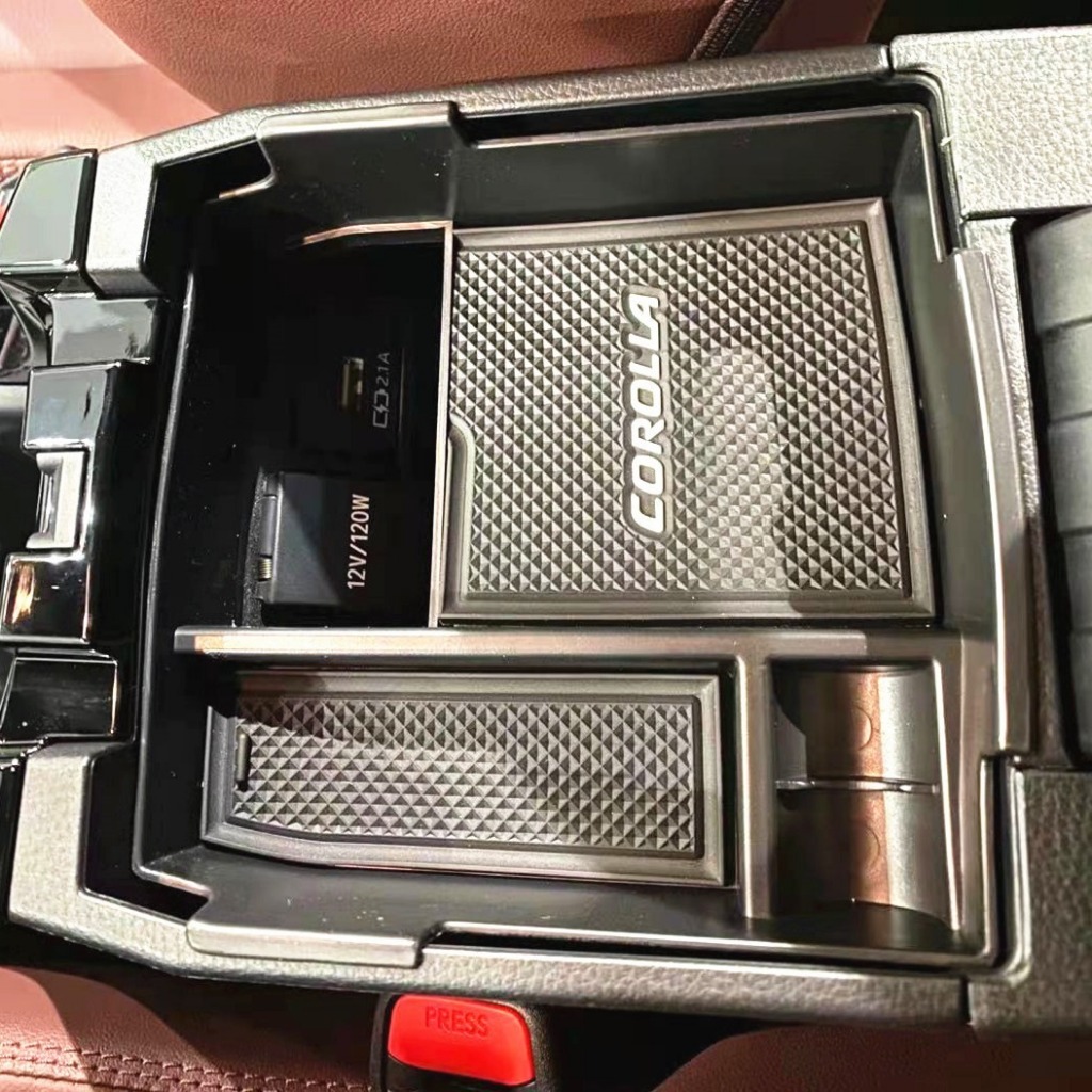 เหมาะสำหรับ กล่องเก็บของ Toyota Corolla Arm Box Toyota Corolla Cross / Corolla Altis 19 การจัดส่งของกรุงเทพฯ⚡ - รูปที่ 3