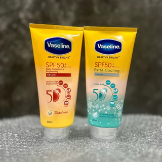 วาสลีน เฮลธี ไบรท์ เซรั่มกันแดด SPF50+ PA+++ 300มล/275มล/170มล/155มล. Vaseline Healthy Bright Serum SPF50 PA+++