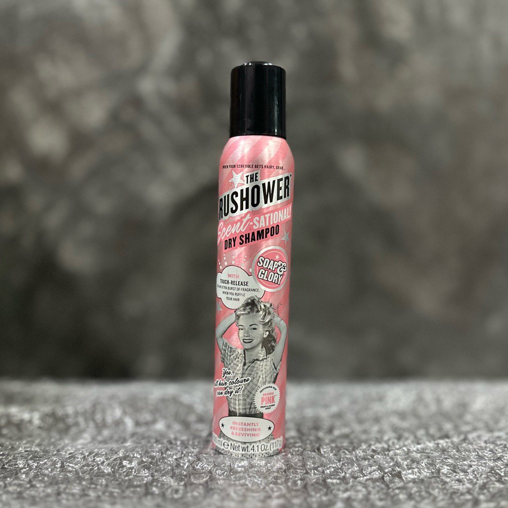 โซพ แอนด์ กลอรี่ ดรายแชมพู Soap&Glory The Rushower Scent-Sational Dry Shampoo สเปรย์สระผมแห้ง ไม่เป็นผงแป้งดูดซับความมัน