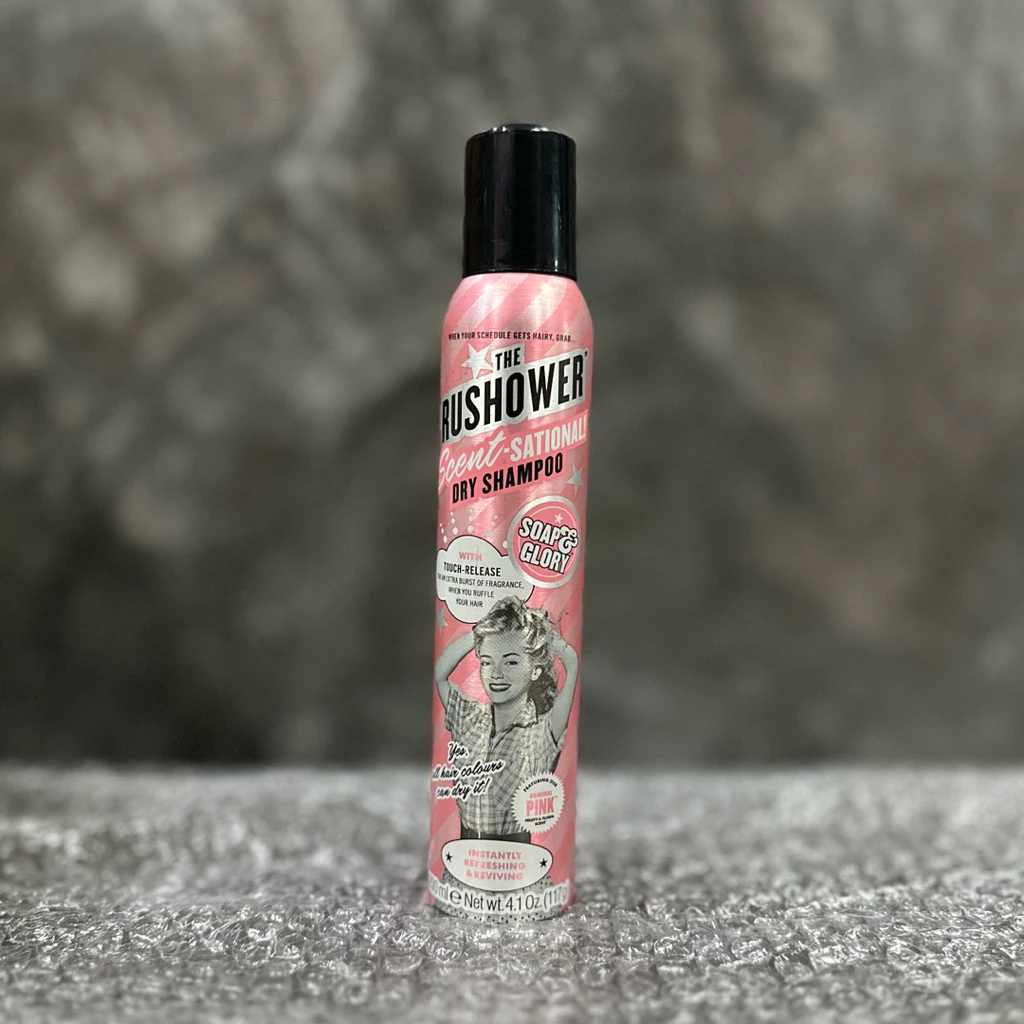 โซพ แอนด์ กลอรี่ ดรายแชมพู Soap&Glory The Rushower Scent-Sational Dry Shampoo สเปรย์สระผมแห้ง ไม่เป็นผงแป้งดูดซับความมัน