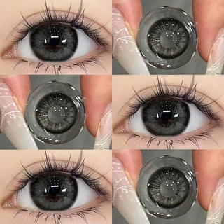 💄[0°~-600°] Midroo 🎀[แถม 2 gift❗] บลิงบลิงๆ ตาประกาย รุ่นแฟชั่นขายดี Black/Grey/Brown-14.5mm รายเดือน🔥