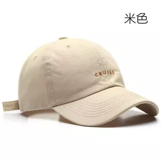 CRUISEพร้อมส่งใน 1 วัน✔ หมวกแก๊ปเบสบอล ปัก CRUISE (มี 5 สี)