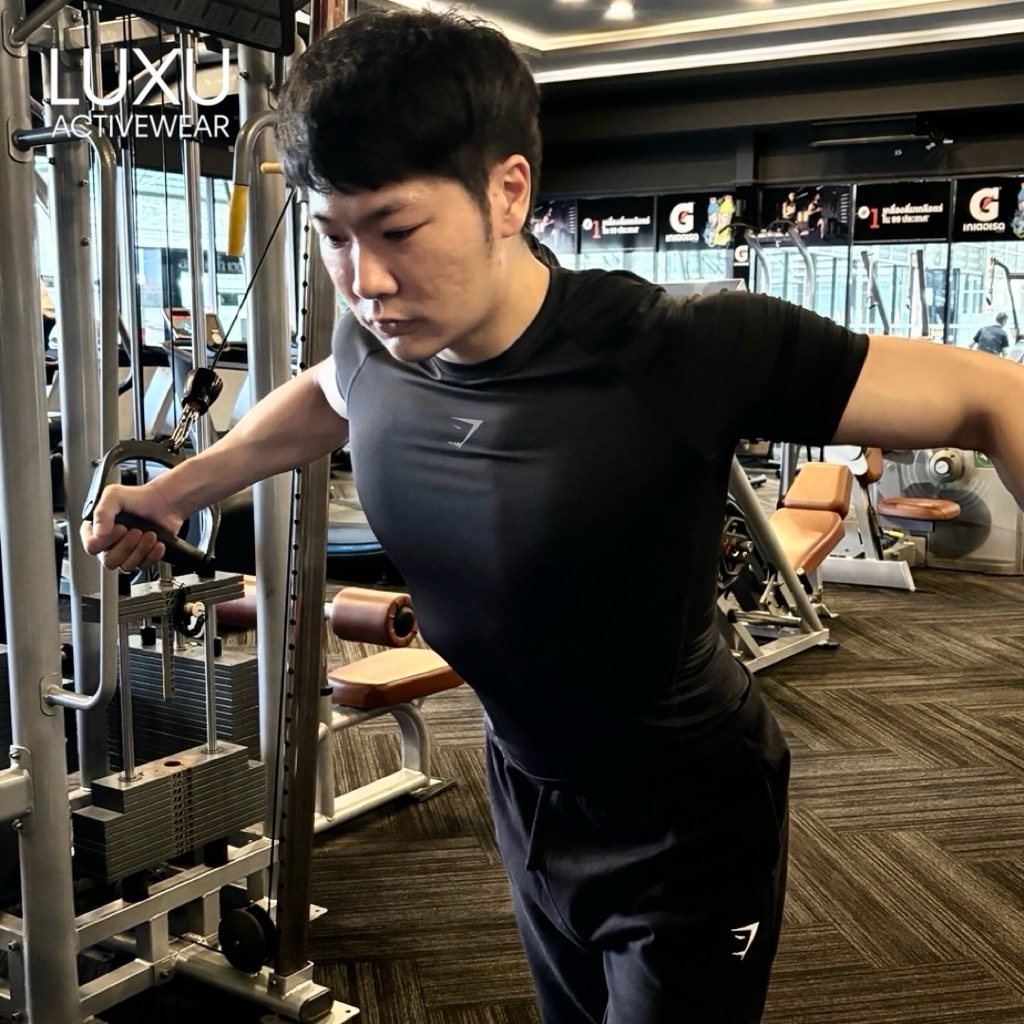 (พร้อมส่ง) GYMSHARK Element Baselayer T-Shirt Compression Fit ของแท้ 100%