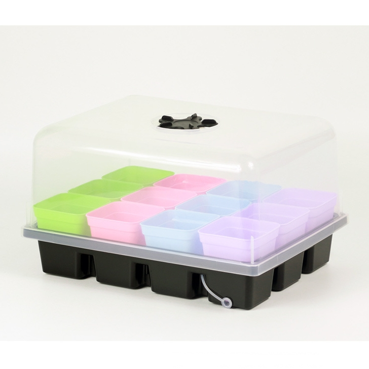 ชุดกล่องเพาะเมล็ด 12 กระถาง Seed Starter Tray ราคา ถูกที่สุด ดีลบีเคเค แกลเลอรีภาพที่ 5