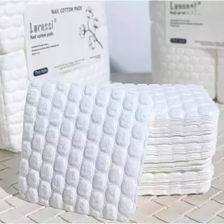 สำลีไร้ขนเช็ดเล็บ Lorossi แบบอัดลอน ห่อ 200●500pcs. เกรดพรีเมียม สำหรับเช็ดก่อน/หลังทำเล็บเจล