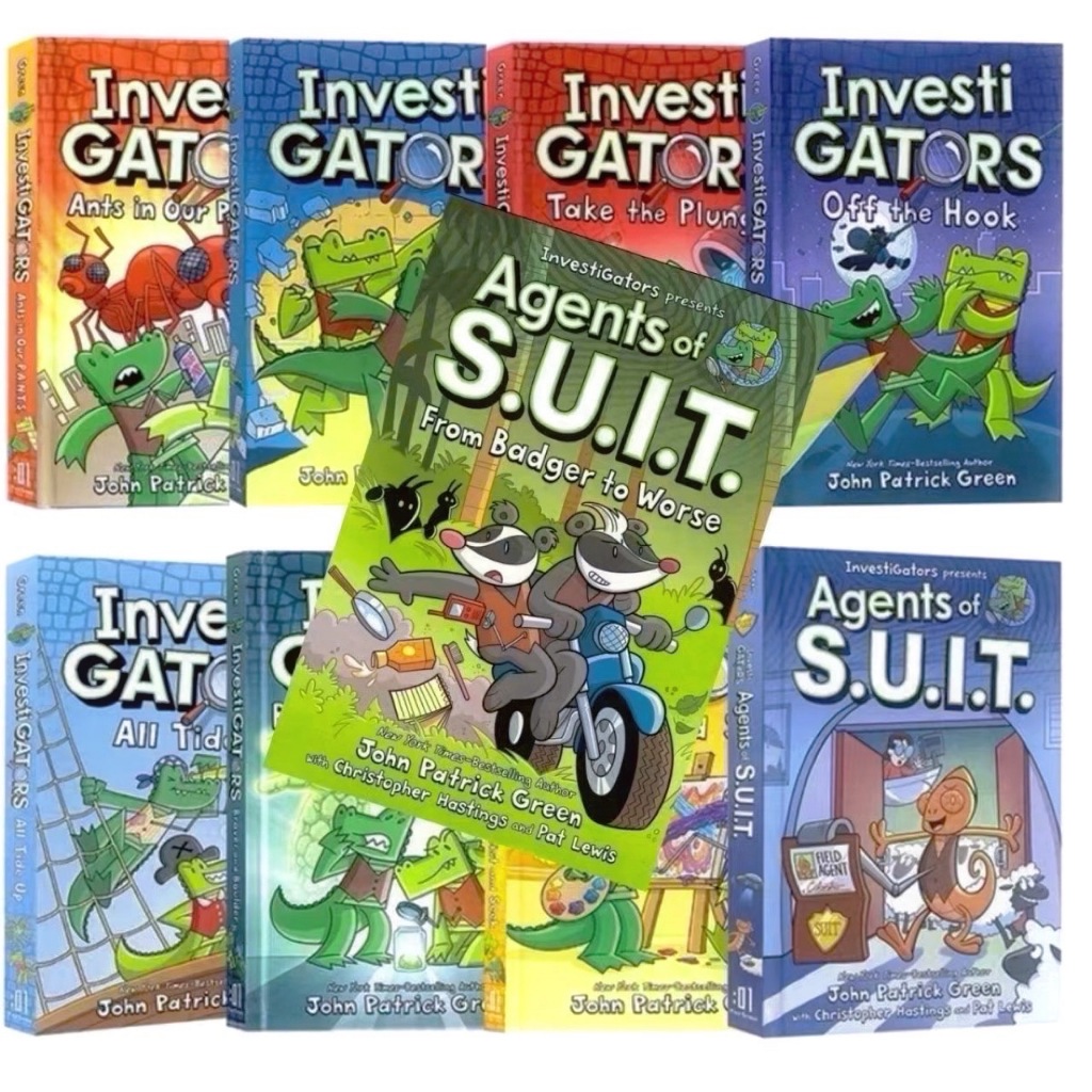 หนังสือนิทานภาษาอังกฤษ Investi Gators Series