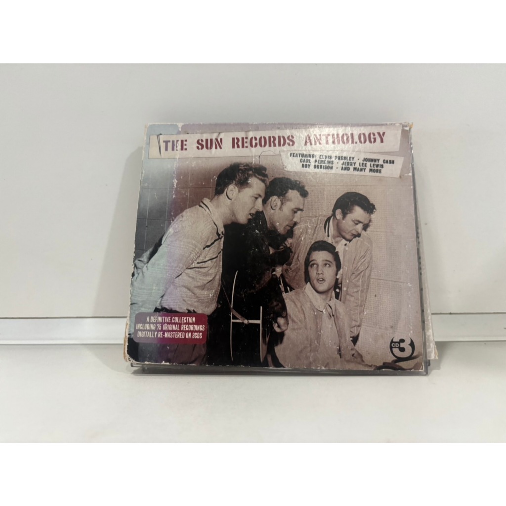 3 CD MUSIC  ซีดีเพลงสากล    THE SUN RECORDS ANTHOLOGY        (D8D32)