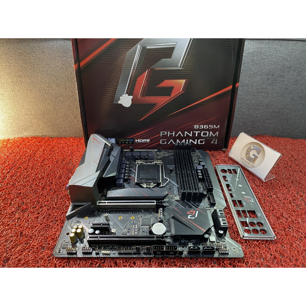 MAINBOARD INTEL LGA1151 V2 ASROCK 300S RAM 4 SLOT mATX - B365M