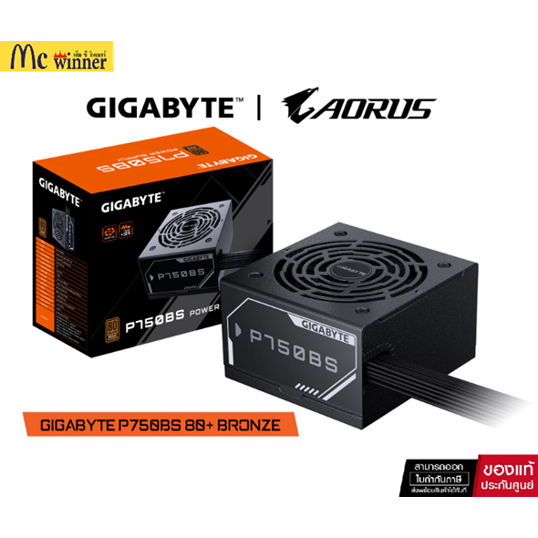 GIGABYTE P750BS 80+ BRONZE POWER SUPPLY (GP-P750BS)