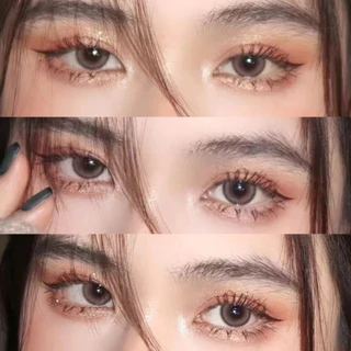 Midroo 【-1.00-8.00】คอนแทคเลนส์สายตาสั้น Chocolate mousse-14.0mm