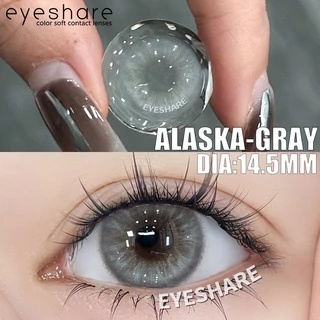 สินค้าสปอต(COD) คอนแทคเลนส์สีเทาอ่อนเด่นเลนส์สีที่ขายร้อนจะใช้ได้เป็นเวลา 1 ปี ความชุ่มชื้นบางเฉียบ