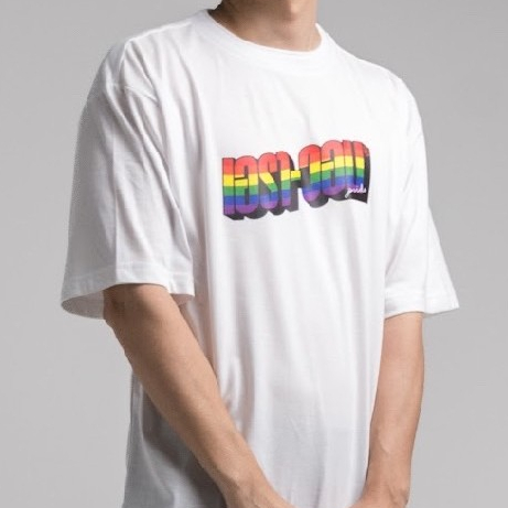 era-won เสื้อยืด T-SHIRT OVERSIZE PRIDE สี White Pride
