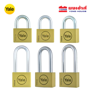 YALE กุญแจคล้อง BD40 BD45 BD50 คอสั้น ห่วงสั้น BD40L BD45L BD50L คอยาว ห่วงยาว ทองเหลืองแท้