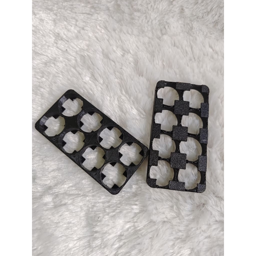 รางใส่แบตเตอรี่ 21700 4s2p