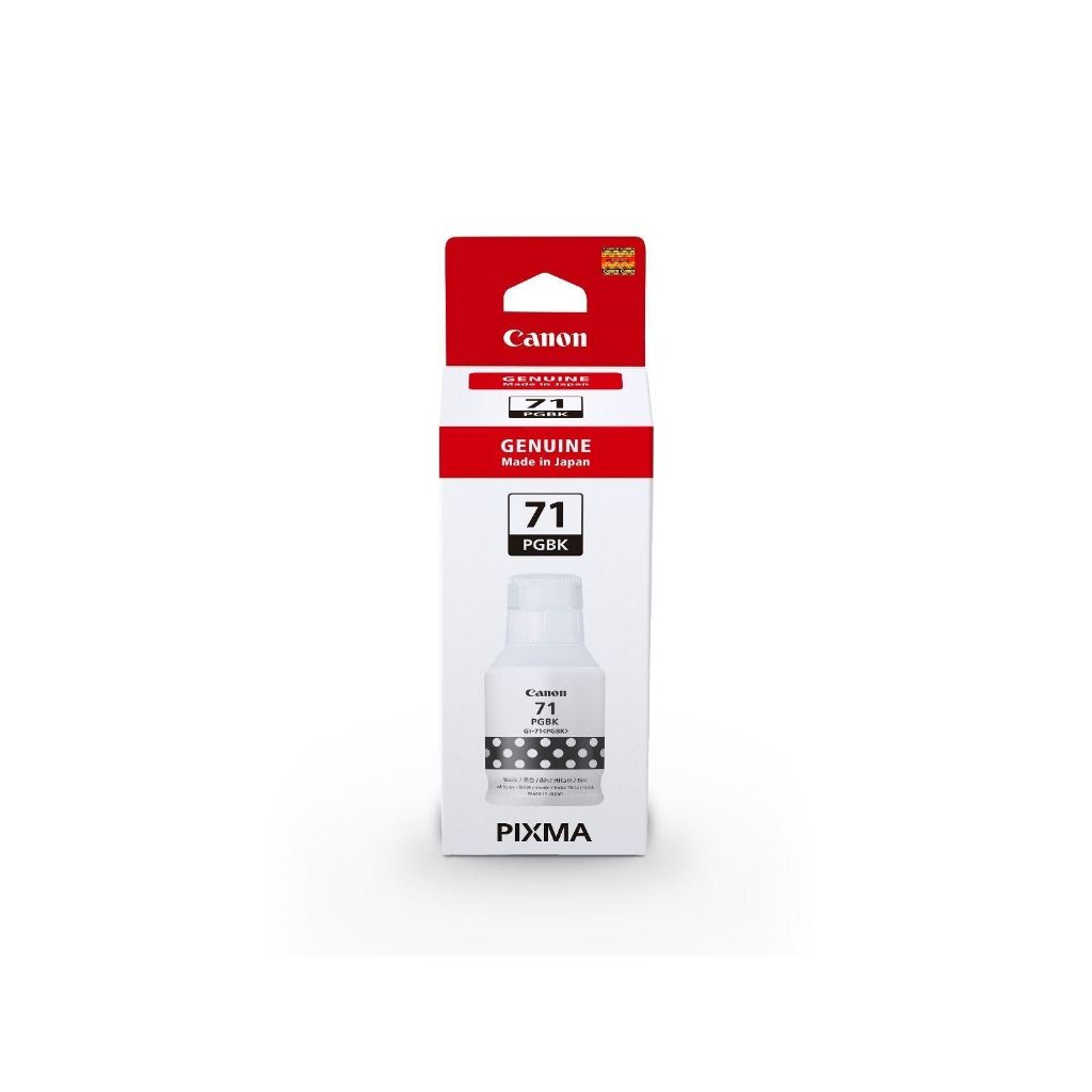Ink Bottle Canon GI-71 BK C M Y  หมึกเติม Original 100% รับประกันศูนย์ ราคา ถูกที่สุด ดีลบีเคเค แกลเลอรีภาพที่ 2