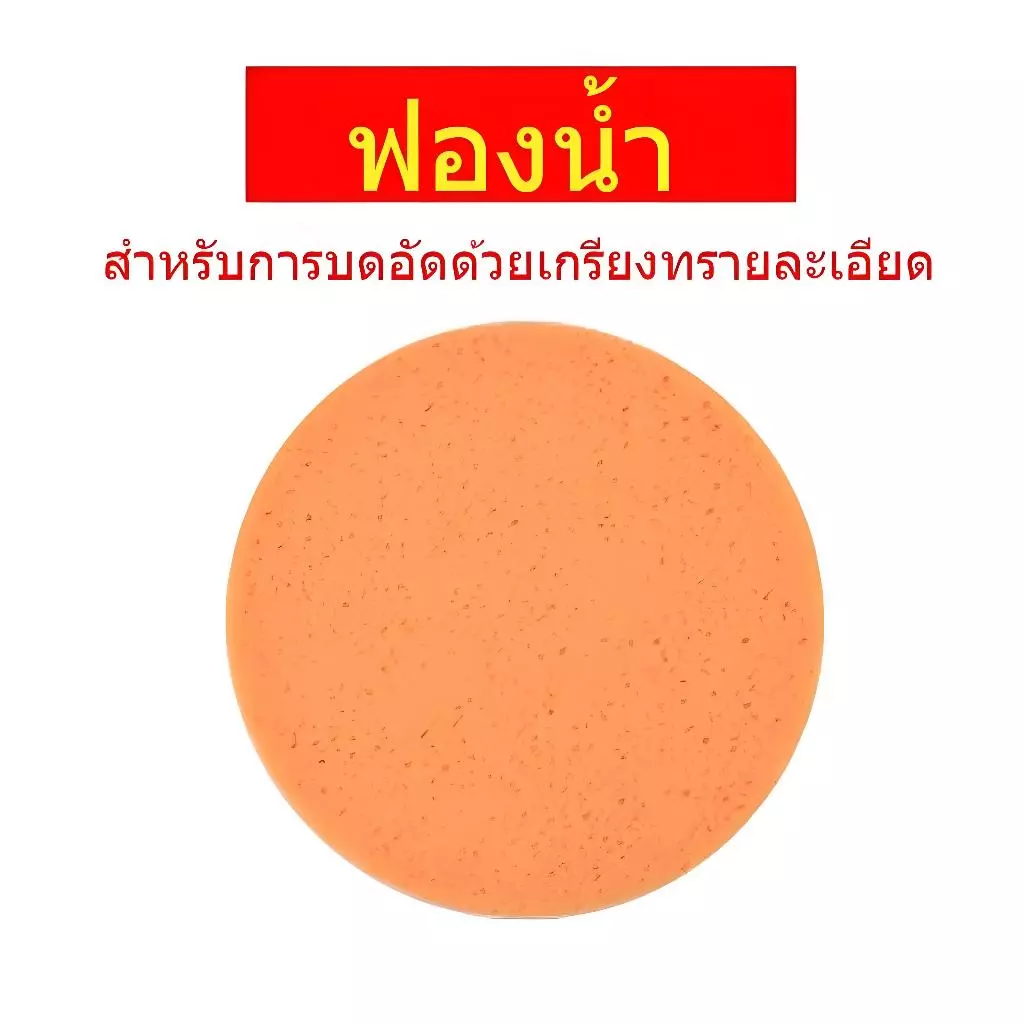 ฟองน้ำสำหรับเครื่องขัดหน้าปูนฉาบ ขนาดมาตรฐาน 38 ซม อะไหล่ อุปกรณ์เครื่องขัดหน้าปูนฉาบ