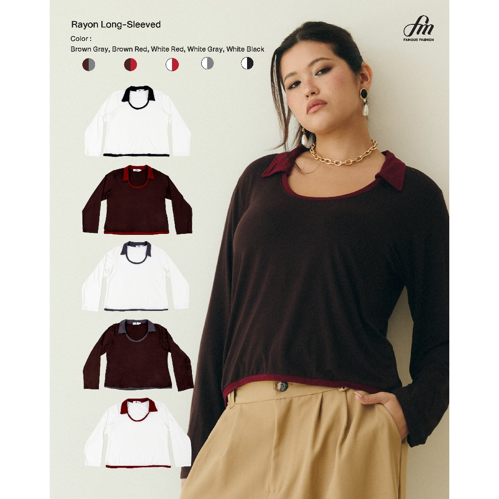 Rayon Long-Sleeved #FMBL-F1T020